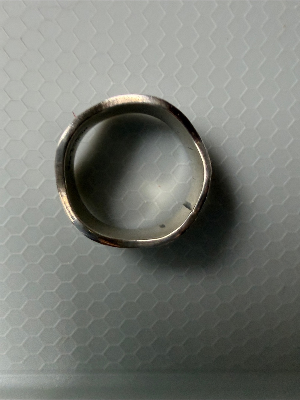 Sterling silver ring - Picture 3 of 4